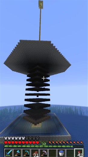 Gunpowder+string farm #minecraft #construction #survival