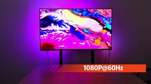 Smart TV LED Backlight Kit HDMI with Sync Box, 16.4ft TV LED Lights for 45-75 Inch,1080P@60Hz HD RGB led Strip Lights, APP&Remote Control, Sync Color Changing Led Lights That Sync with Tv, PC