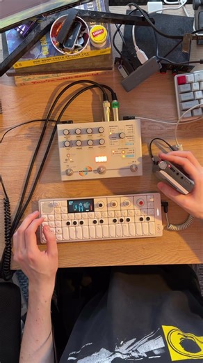 Turning a wind up music box into an ambient machine