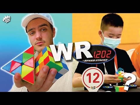 I tried EVERY WORLD RECORD SCRAMBLE!
