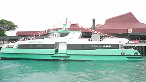 Shell launches first electric ferry in Singapore