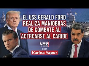 Portaaviones de EEUU realiza prácticas de ataque camino a Venezuela - VOZ News