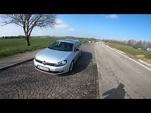 VW Golf 6 Variant 2.0 TDI 140 HP Top Speed on German Autobahn - No Speed Limit