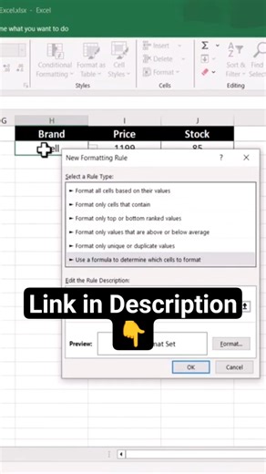 Advanced Conditional Formatting in Excel #exceltips #exceltricks #advancedexcel #exceltutorial