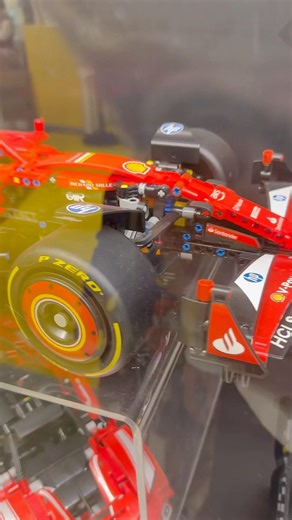Lego Technic Ferrari SF-24 F1 Racing Car Showcase!! #shorts #f1 #lego #ferrari #legotechnic