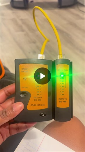 Using DAVE tester for RJ-45 cable testing in telecom work | Courtney Wash posted on the topic | LinkedIn