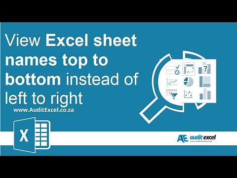 How to manage too many sheets in Excel