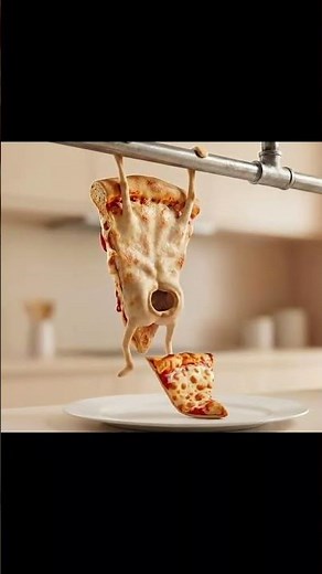 pizza pooping parody #foodparody #viral #virlshort #foodholic