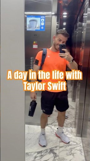 Enjoying a spring break workout with the likes of Taylor Swift #taylorswift #shakeitoff #ﬁtness