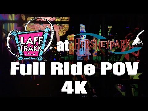 Laff Trakk Roller Coaster | Full Ride POV | HersheyPark | Hershey, PA | 4K
