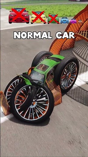 Big and Small Cars 🚘 vs Arch🔥 #beamng #shorts