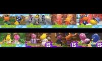 Mix of 8 videos from youtube : los backyardigans episodios english and spanish