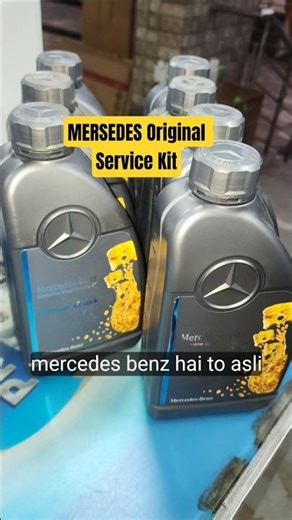 Mercedes Original Parts Service Kit 🚗 | Genuine Mercedes Service Kit | #Shorts