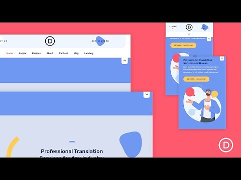 How to Create a Toggle Tab for a Sticky Header in Divi