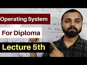 Lecture 5 - Operating System For Diploma | Real Time Operating System | Types of Operating System