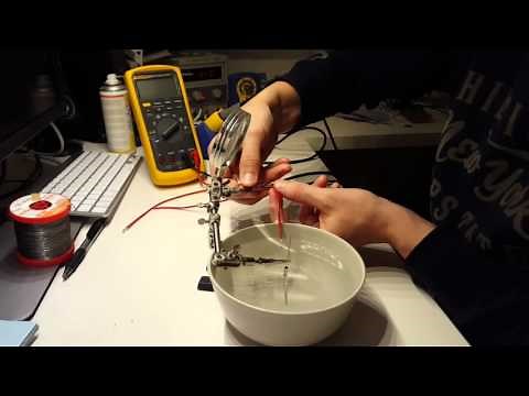 How to solder a thermal fuse