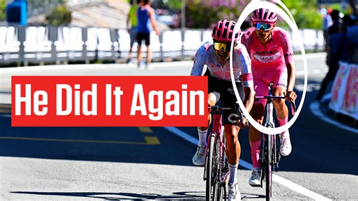Isaac Del Toro gained time again at the Giro d’Italia 2025, in Stage 19 to Champoluc. Only one mountain stage remains. He breaks down his attack and what happens next. #Giro For more Giro d'Italia 2025 coverage, visit: https://flosports.link/3T4QBrK | FloBikes