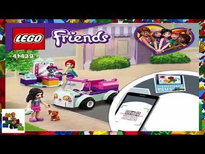 LEGO instructions - LEGO Friends - 41439 - Cat Grooming Car