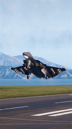 Graphics presentation: Jet plane takeoff #simulation #video #gaming #subscribe