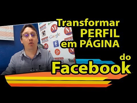 Como Transformar Perfil do Facebook Em Página
