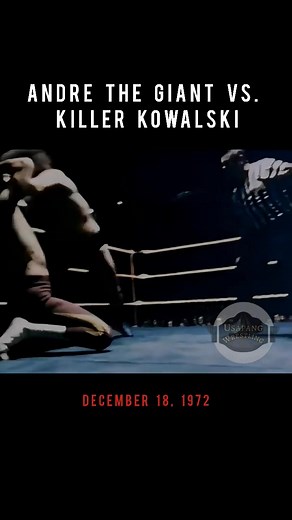 Andre the Giant vs. Killer Kowalski (1972 12 18) | Usapang Wrestling TV