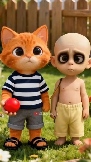 si botak tiup balon...⁉️ #funny #comedy #komedi #kucinglucu #komedikucing #shorts