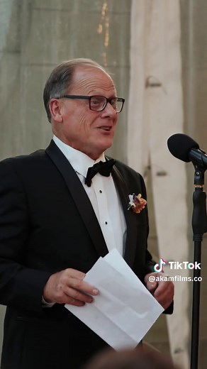 Emotional Father of the Bride Wedding Speech