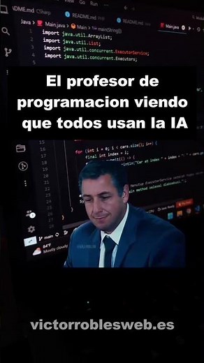 El profesor de programación viendo que todos los alumnos usan IA #programacion #antigravity #claude