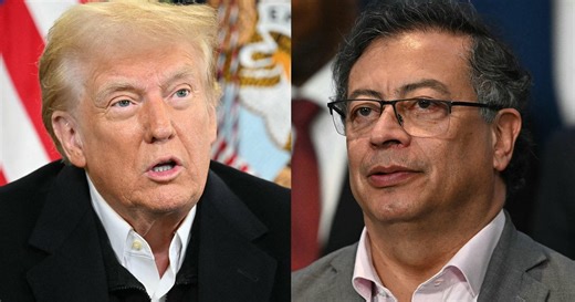 Trump threatens Colombia's Petro