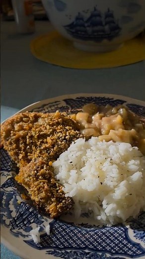 WHAT'S FOR DINNER/Homemade Shake & Baked Pork Chops