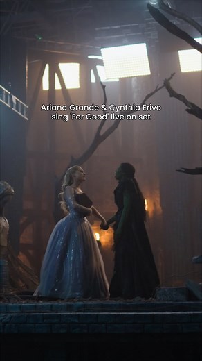 Behind the scenes of THAT iconic Cynthia Erivo & Ariana Grande duet in WICKED: FOR GOOD 💚🩷 | Wicked Movie