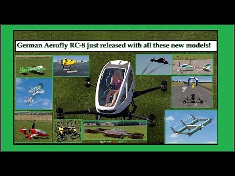 Introducing Aerofly RC-8 with latest aircraft and features in a quick tour.