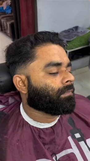 yash jatav salon✂️✂️ | How to professional L-shape beard #viralreels... #viral | Instagram