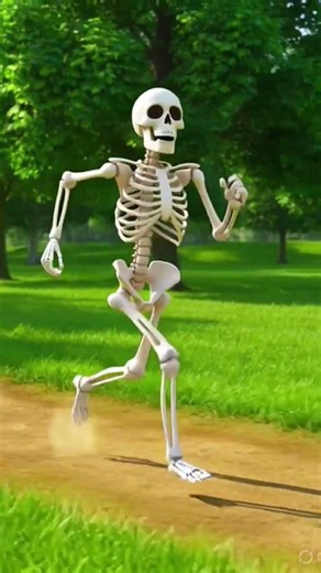 Aaj Humne 1000 Steps Challenge Liya 💀 | Skeleton Run Challenge #shorts