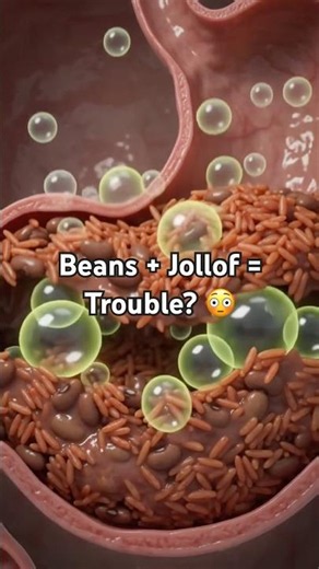 Inside Your Body After Eating Beans & Jollof Rice! 🔬