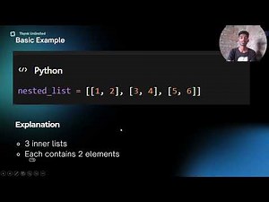Nested list in python