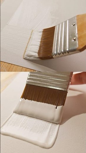 Canvas Prep: Gesso Application for a Perfect Painting! #canvas #art