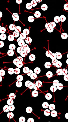 BeeSimulation vs GasParticles | Jiggly vs Smooth Motion Showdown 🐝💨 P5.JS