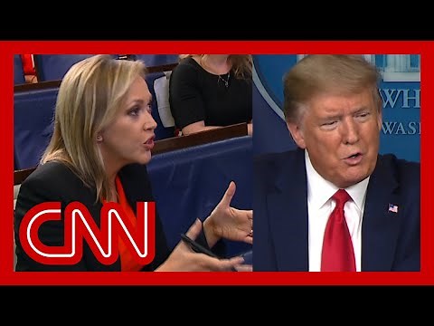 CNN Chyron At Trump Coronavirus Briefing: "Angry Trump Turns Briefing Into Propaganda Session"