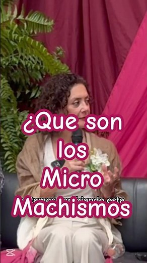 ¿Qué son los micromachismos?