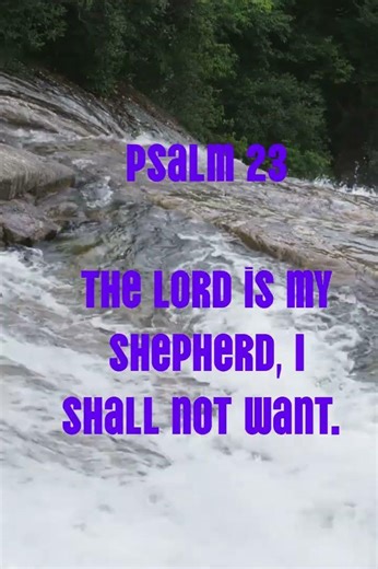 PSALM 23 - The Peace of Psalm 23 for Every Season of Life. #scripture #god #motivation #inspiration