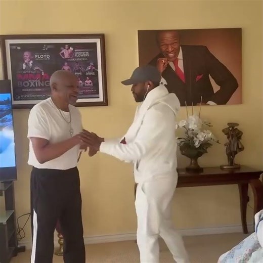 Floyd Mayweather Jr Wishes Happy Birthday to Floyd Sr #Mayweather #boxing