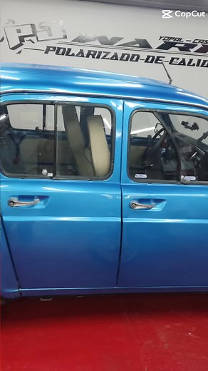 Custom Painted Blue Car Featuring Sonic the Hedgehog