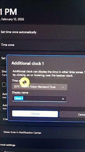 How to set up additional clocks in Window 11