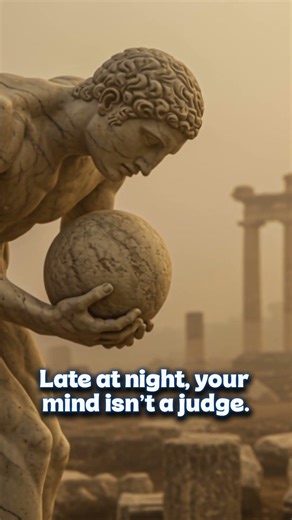 Don’t Trust Your Thoughts at Night (Stoic Rule 5) #discipline #motivation #stayfocused