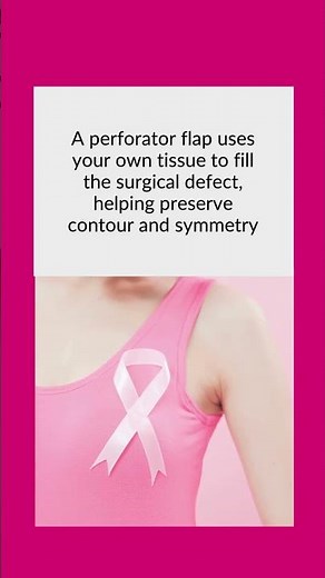 Lumpectomy with perforator flap reconstruction is a thoughtful approach