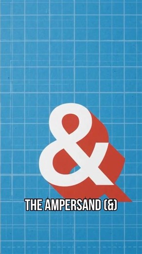 The history of AMPERSAND #learnenglish #english #vocabulary #vocab