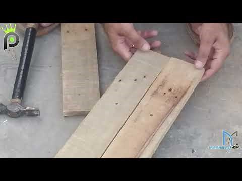 DIY Woodworking | Pallet Wood Ceiling Design | Do It Yourself ★ At Home | 5-Minute Craft | Vlog