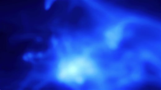 Flowing Blue Lights in Motion - Free Stock Video