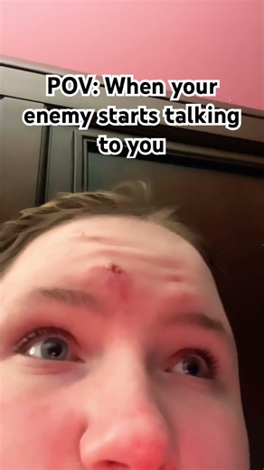 MPOV: When your enemy starts talking to you #real #enemy